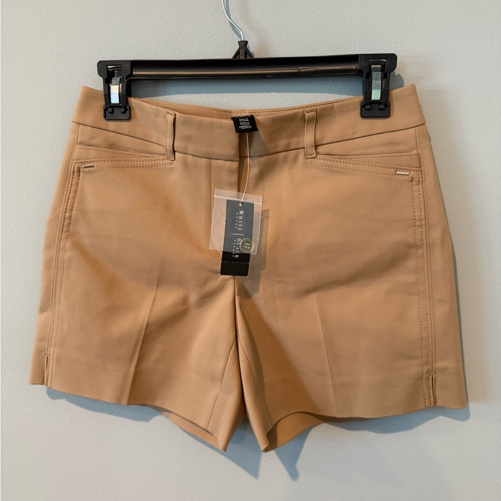 New, White House Black Market Tan Shorts